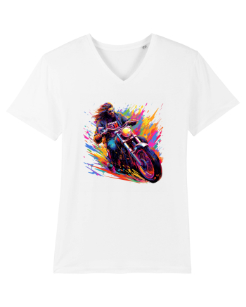 Biker Life White