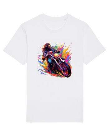 Biker Life White
