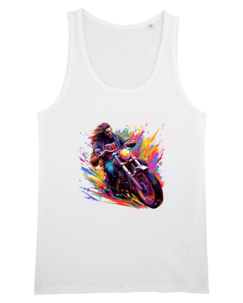 Biker Life White
