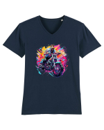 Bike Life Tricou mânecă scurtă guler V Bărbat Presenter