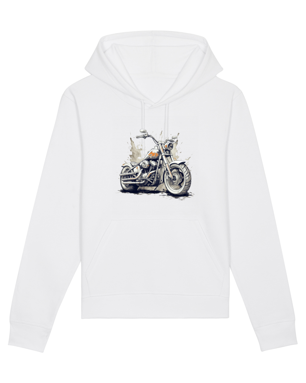 Hanorac Unisex Drummer White