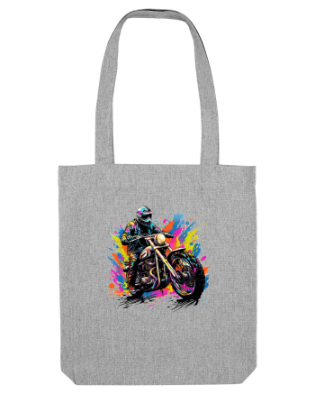 Biker Life Heather Grey