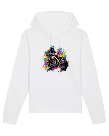 Biker Life White