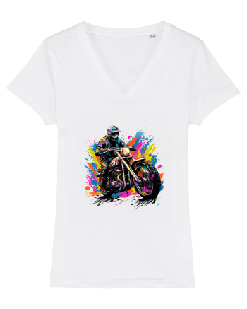 Biker Life White