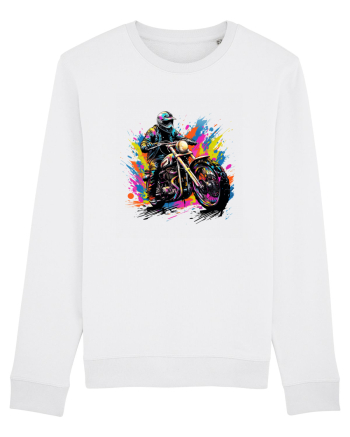 Biker Life White