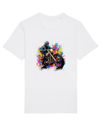 Biker Life White
