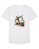Urban Life Tricou mânecă scurtă guler larg Bărbat Skater