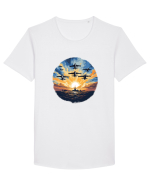 Urban Life Tricou mânecă scurtă guler larg Bărbat Skater