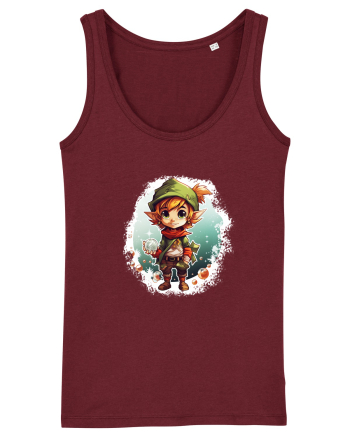 Christmas elf Burgundy