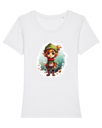 Christmas elf White