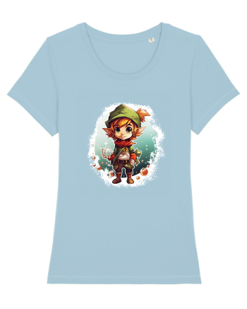 Christmas elf Sky Blue