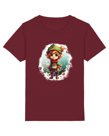 Christmas elf Burgundy