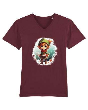 Christmas elf Burgundy