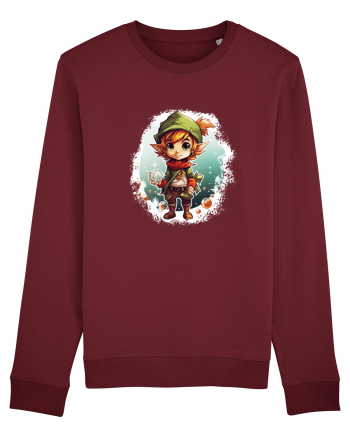 Christmas elf Burgundy