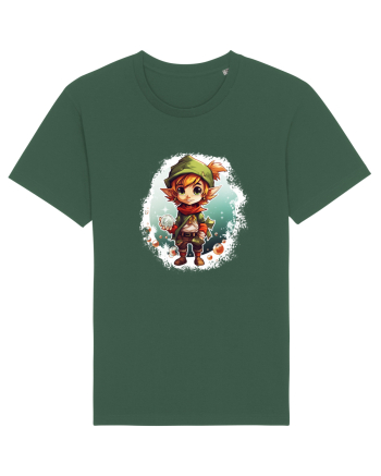 Christmas elf Bottle Green