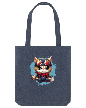 Christmas cat Midnight Blue