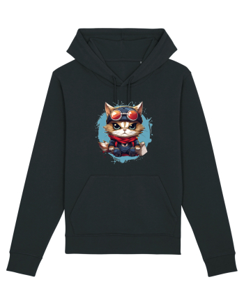 Christmas cat Black