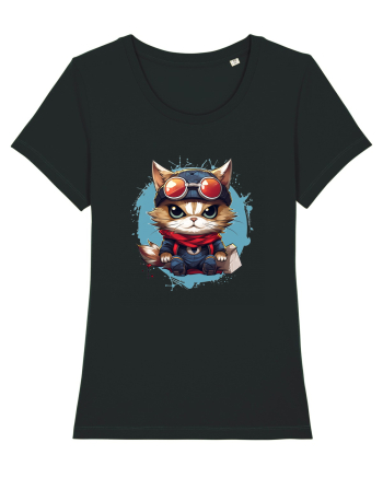 Christmas cat Black