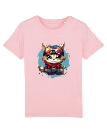 Christmas cat Cotton Pink