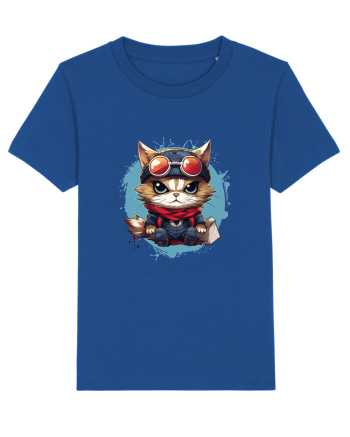 Christmas cat Majorelle Blue