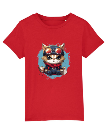 Christmas cat Red