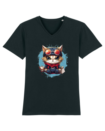 Christmas cat Black