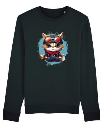 Christmas cat Black