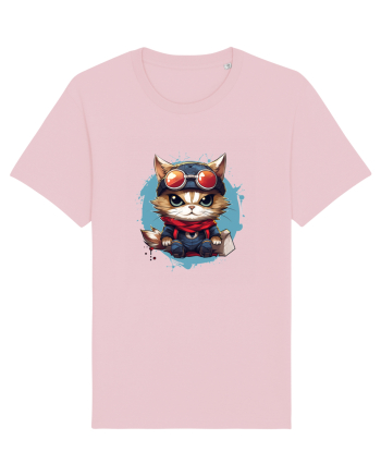 Christmas cat Cotton Pink