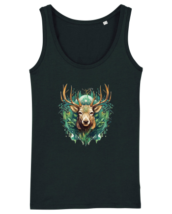Christmas Reindeer Black