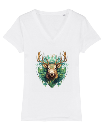 Christmas Reindeer White