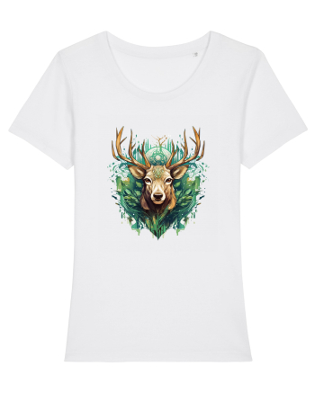 Christmas Reindeer White