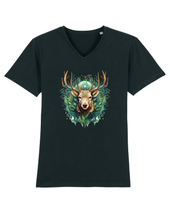 Christmas Reindeer Black