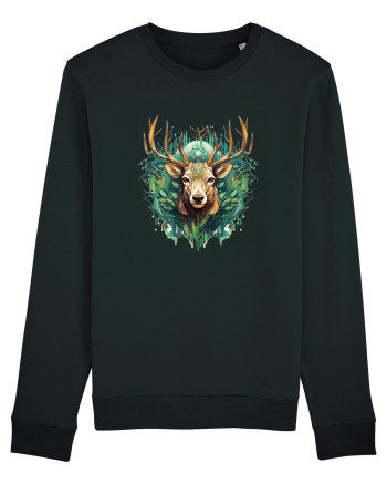 Christmas Reindeer Black