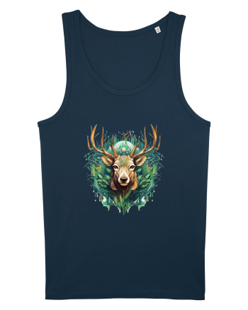 Christmas Reindeer Navy
