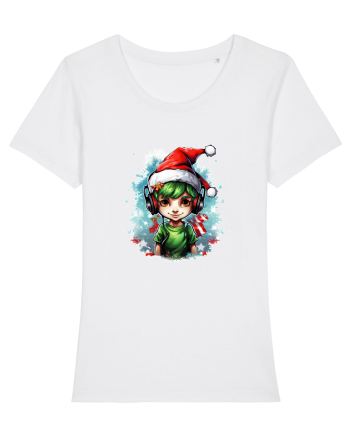 Christmas elf White