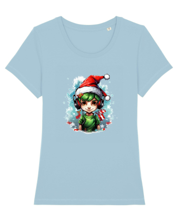 Christmas elf Sky Blue