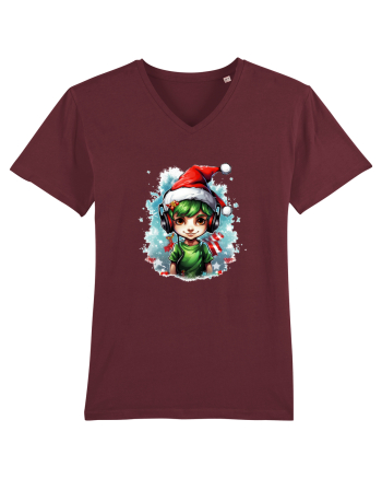 Christmas elf Burgundy