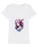 Christmas  elf Tricou mânecă scurtă guler V Damă Evoker