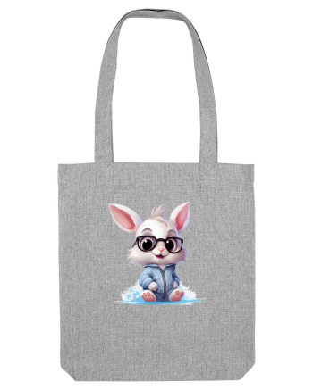 Nerd bunny Heather Grey