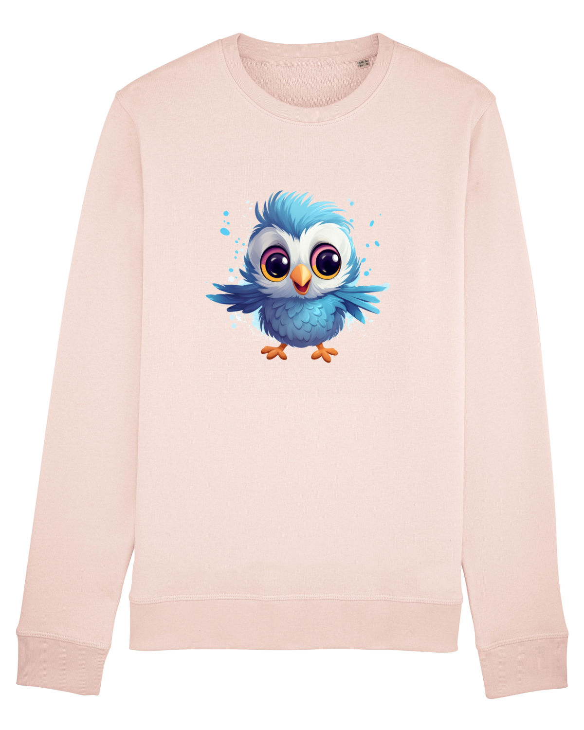 Bluză mânecă lungă Unisex Rise Candy Pink
