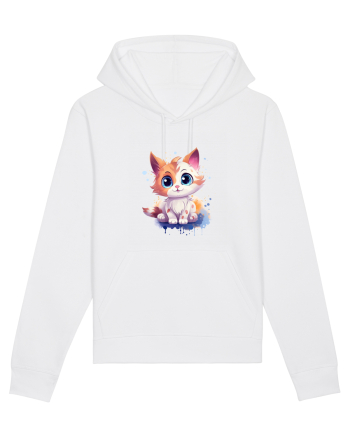 Sweet cat White