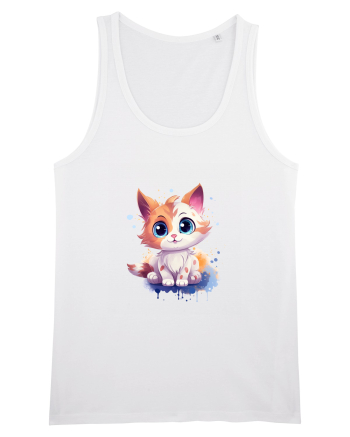 Sweet cat White