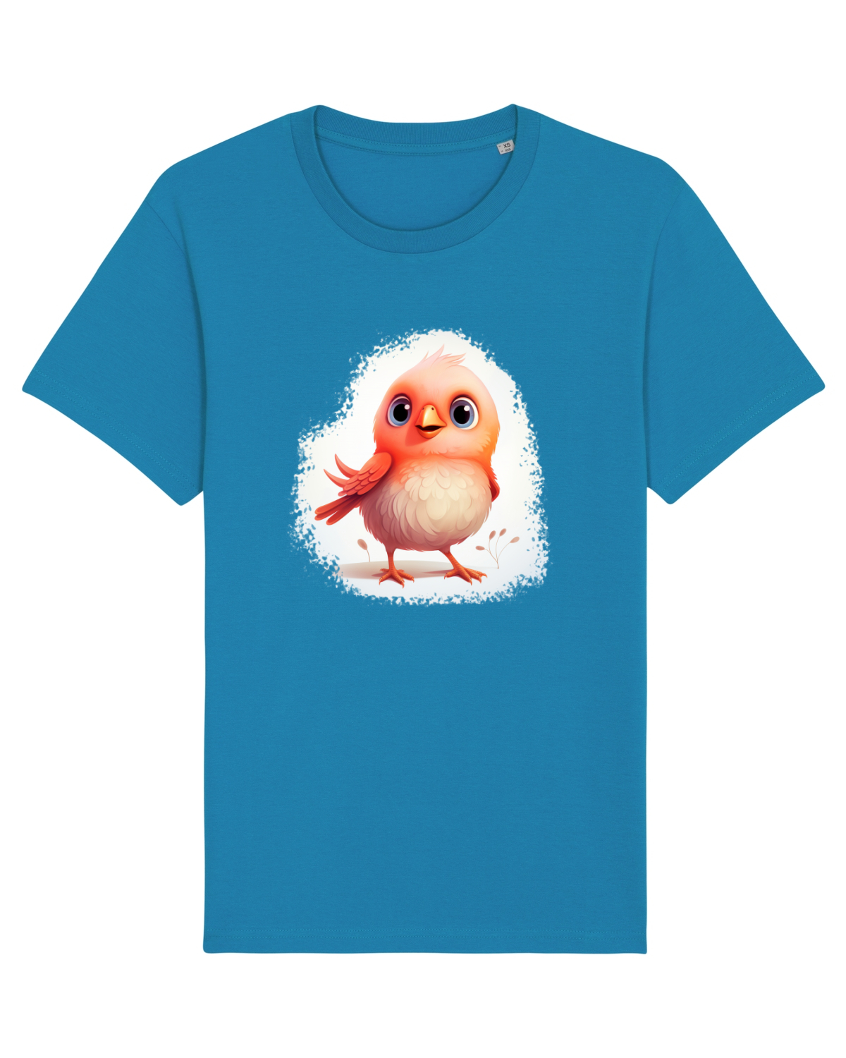 Tricou mânecă scurtă Unisex Rocker Azur