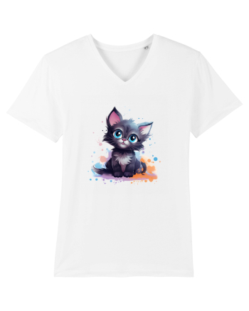 Sweet cat White