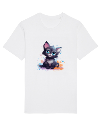 Sweet cat White
