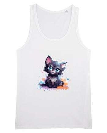 Sweet cat White