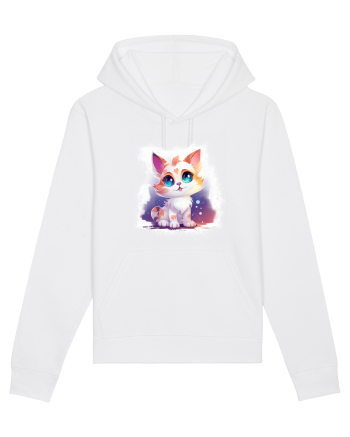 Sweet cat White