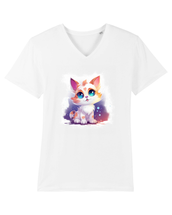 Sweet cat White