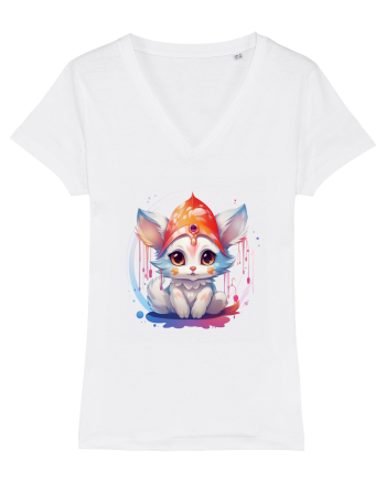 Sweet cat White