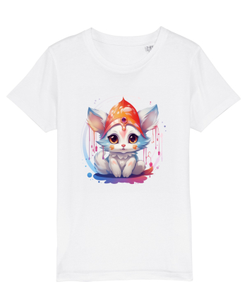 Sweet cat White